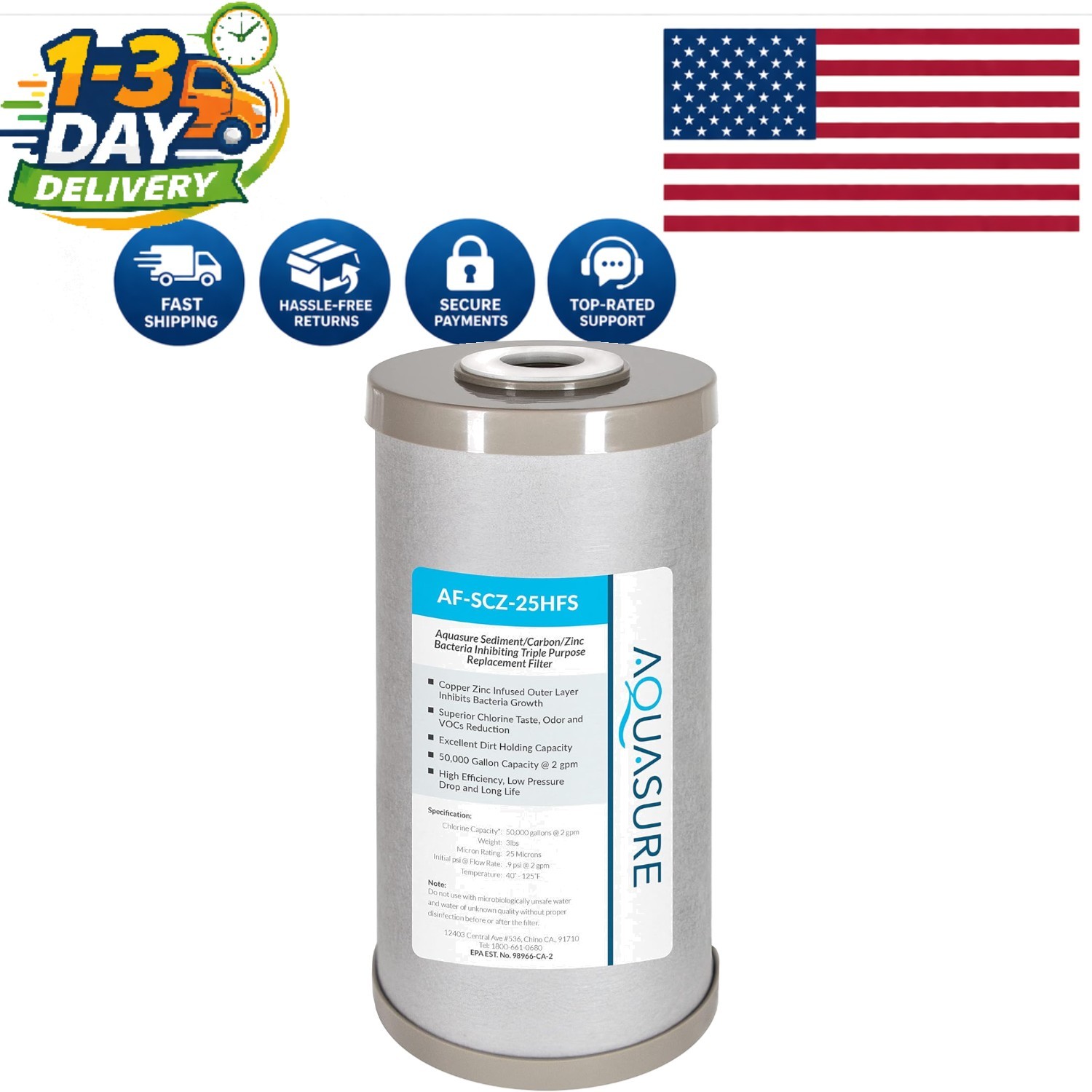 Fortitude V2 Series Filter – Ultimate 5-Stage Purification & Bacteria Control