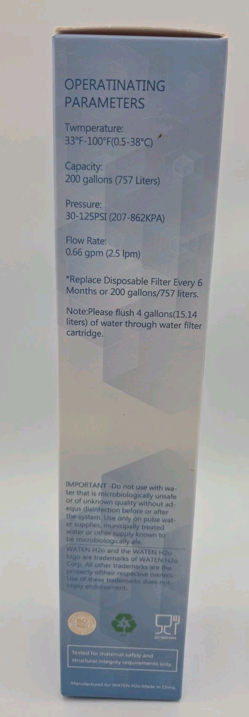 WATEN Filter For Frigidaire Kenmore, ULTRA-AWF Pure Source Ultra, 469999