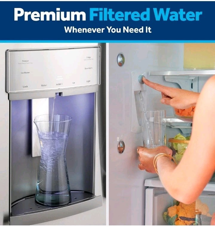 GE RPWFE™ Refrigerator Water Filter, Genuine Replacement Filter, Certified