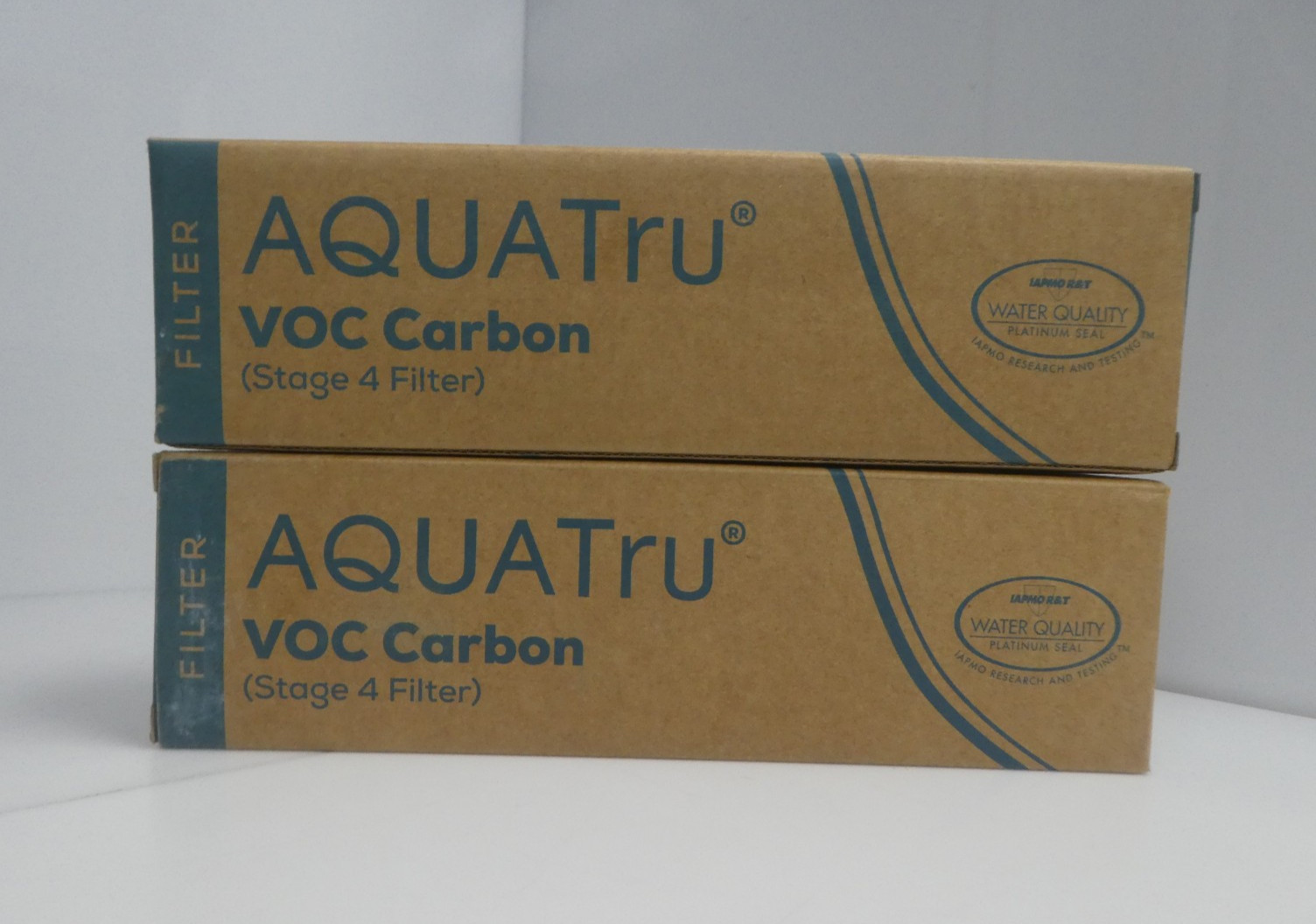Lot of 2 AquaTru Classic VOC Carbon Stage 4 Filter