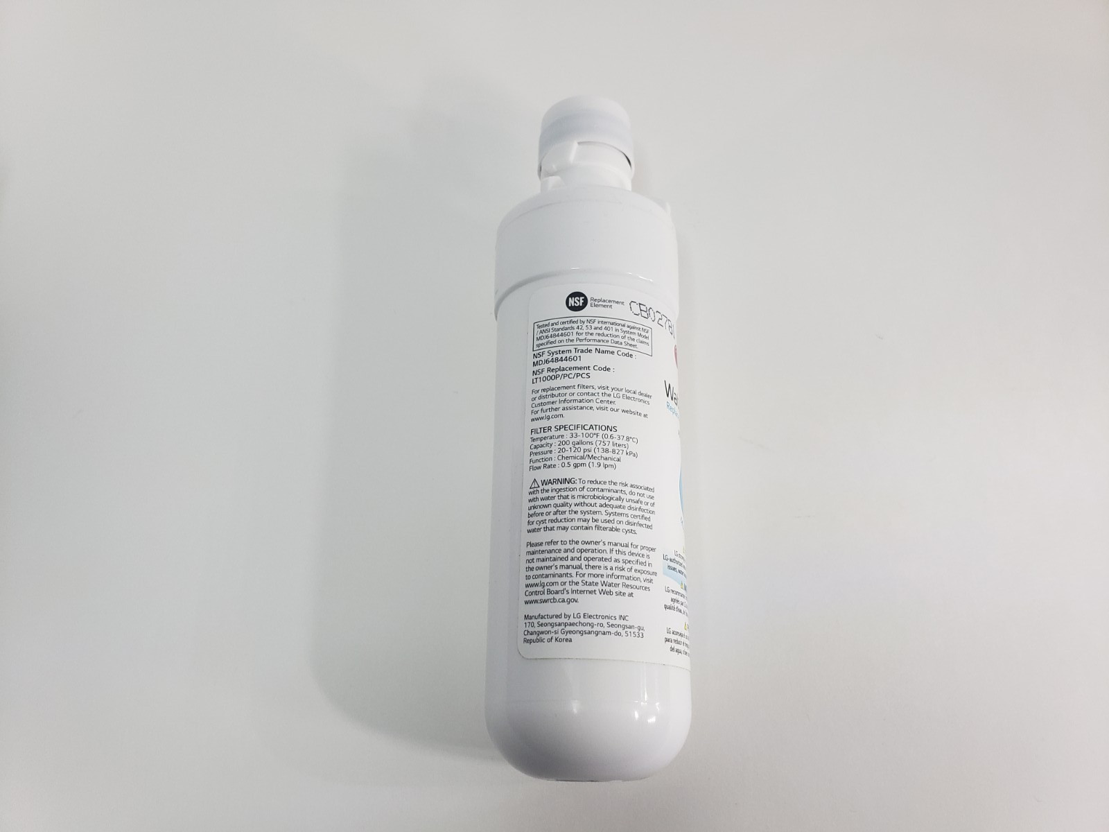 Genuine Water Filter Replacement Cartridge LT1000P/PC/PCS