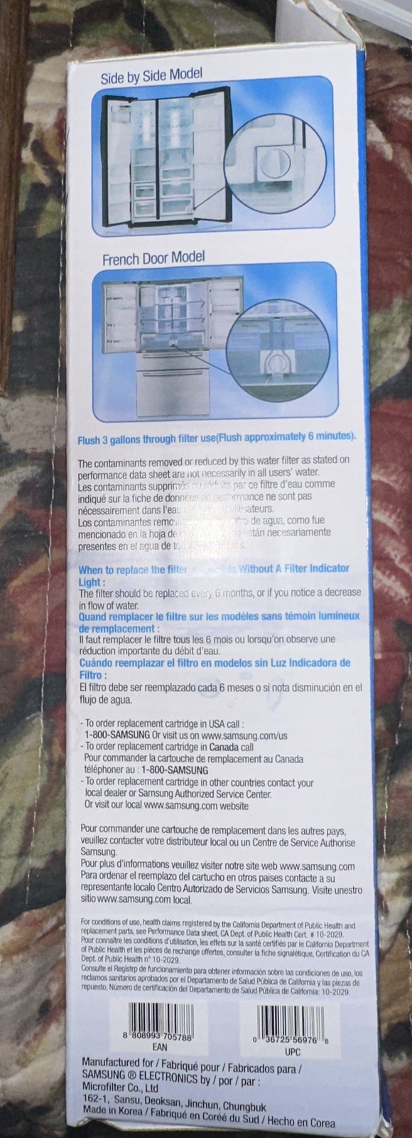 LOT Samsung OEM DA29-00020B HAF-CIN/EXP Refrigerator Water Filter DA97-08006A-1