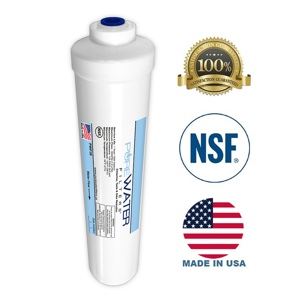 Under Sink Water Filter Kit for Kitchen Sinks and Bathroom Faucets, Made in USA