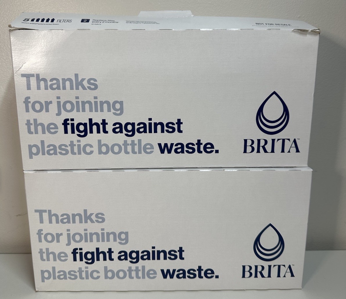 Brita Water Pitcher Filters Lot Of 9 Genuine OEM #0B03 Standard