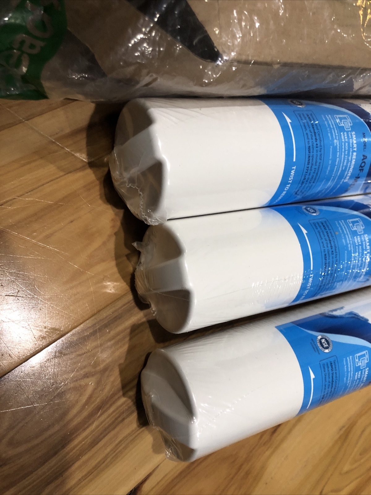 AQUA CREST PREMIUM MSWF Refrigerator Water Filter, Replacement for GE 3PACK
