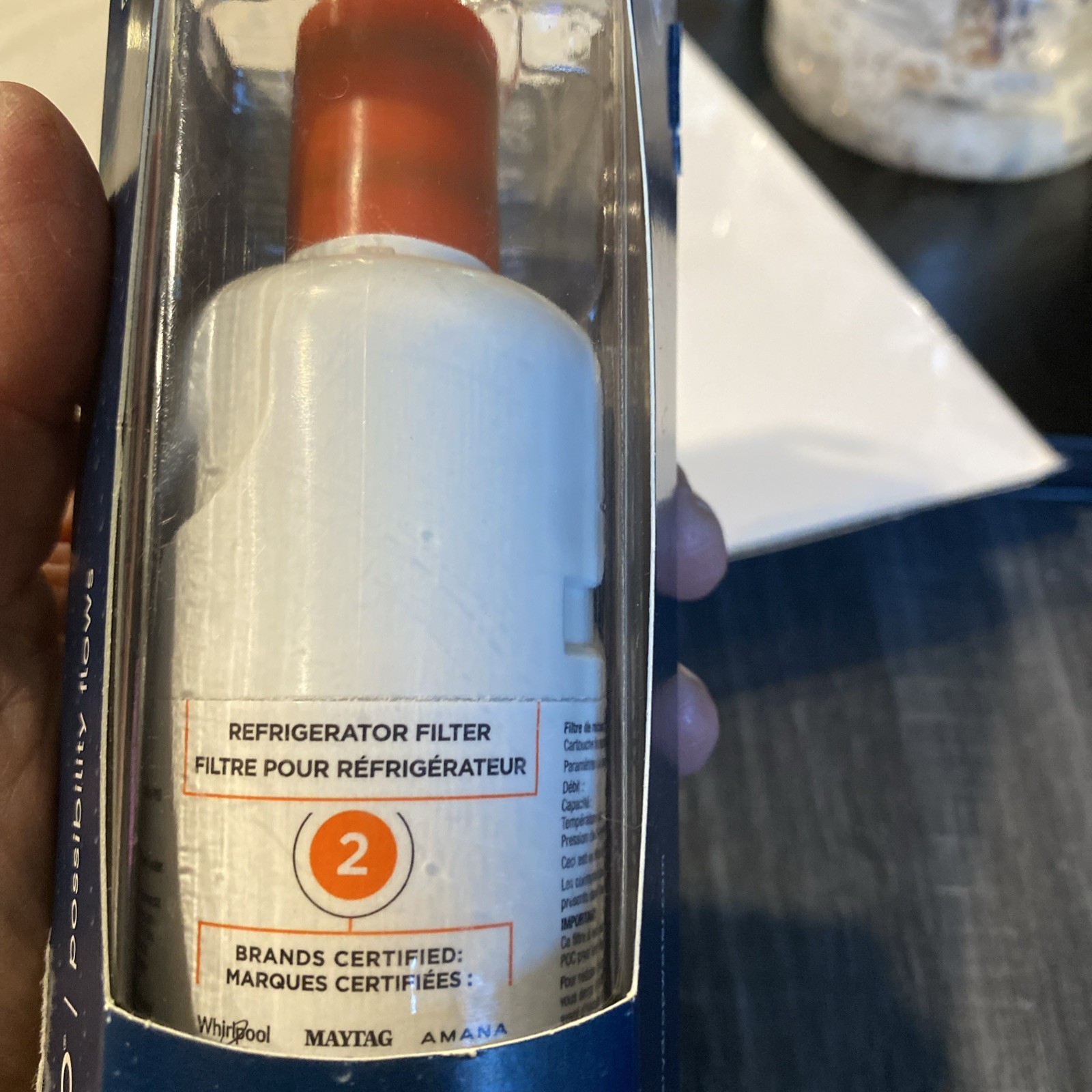 EveryDrop #2 Ice & Water Refrigerator Filter ΕDR2RXD1 New In Box