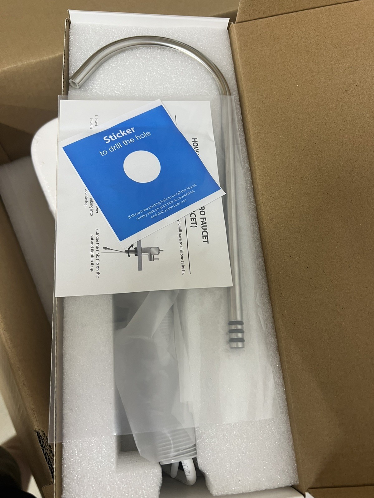 NEW WATERDROP UNDER SINK RO WATER FILTER SYSTEM WD-G3P600 WHITE (C15)