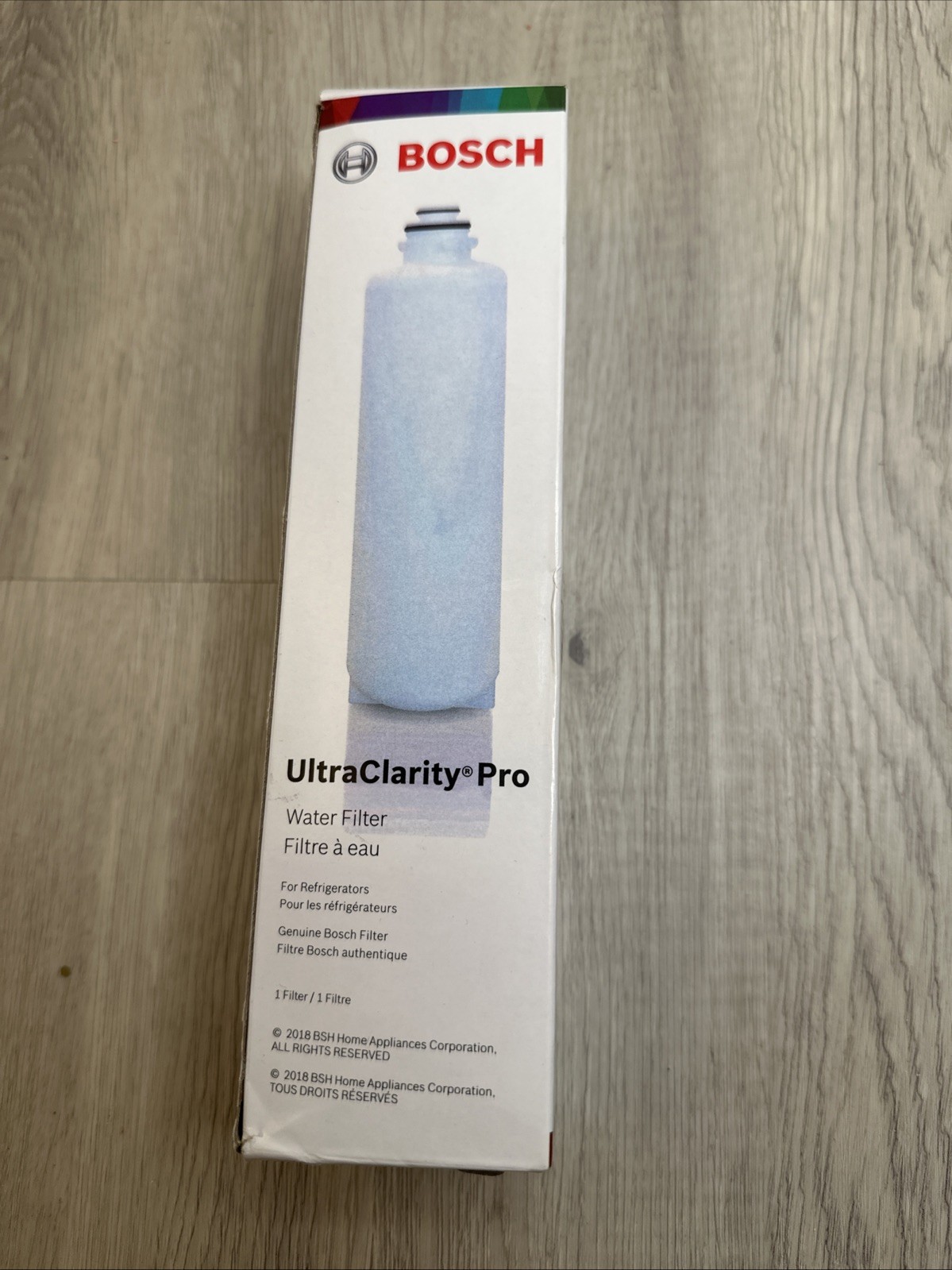 1 PACK Bosch Ultra Clarity Pro BORPLFTR50 Water Filter White #WFS200MF Read