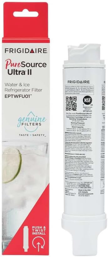 Frigidaire EPTWFU01 Pure Source Ultra ll Refrigerator Water Filter