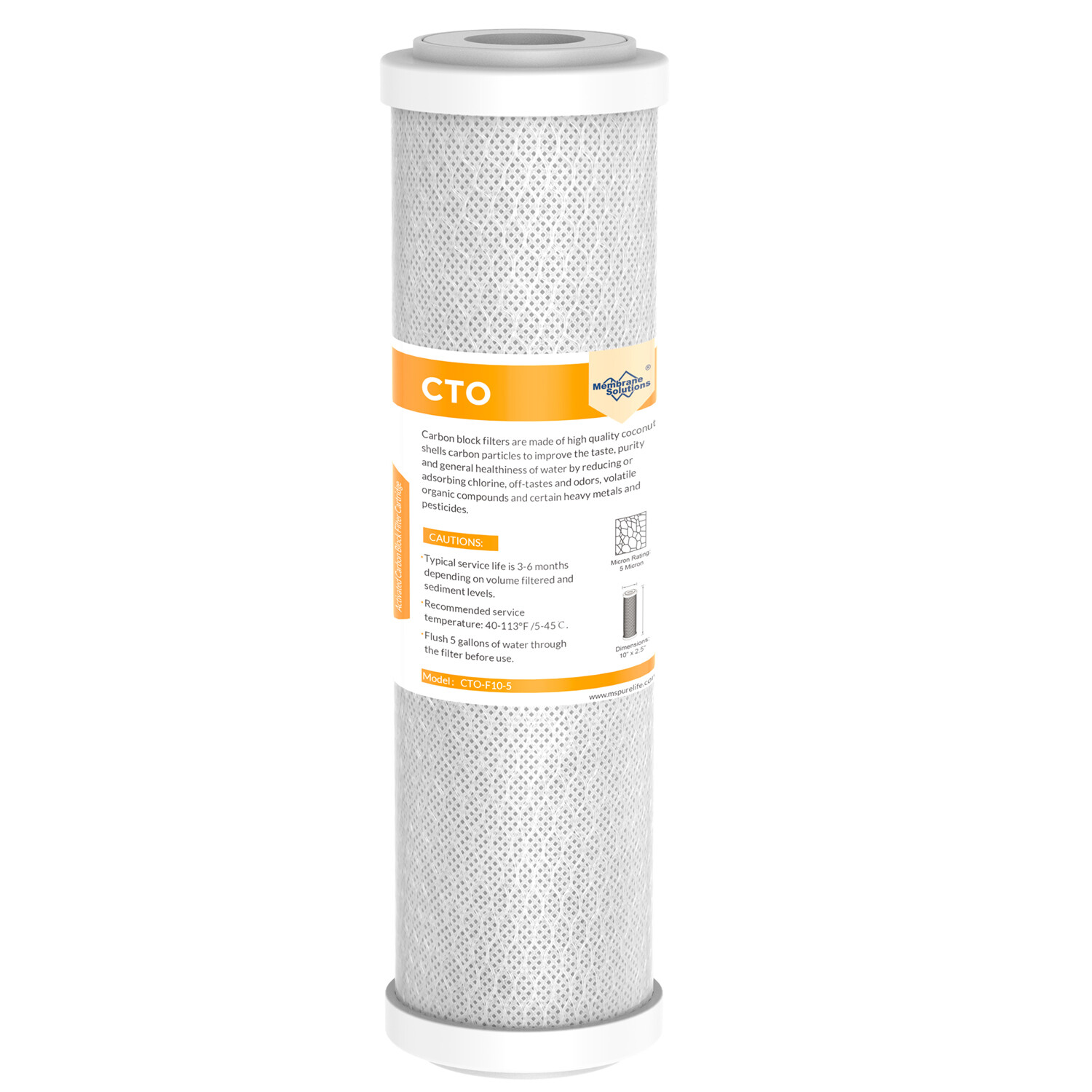 3-Stage Reverse Osmosis RO Sediment GAC Water Filter Replacement Cartridges Set