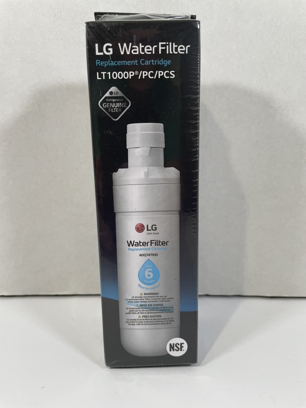 NEW SEALED LG Water Filter Replacement Cartridge (LT1000P/PC/PCS) OEM