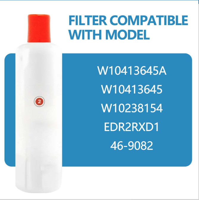 3 PACK ΕDR2RXD1 Refrigerator Water Filter 2 Replacement New FREE SHIP