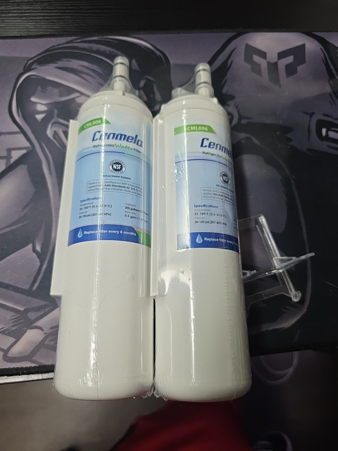 2 Pack – Cenmela CML006 200 Gallons Compatible with Frigidaire WF3CB NEW SEALED
