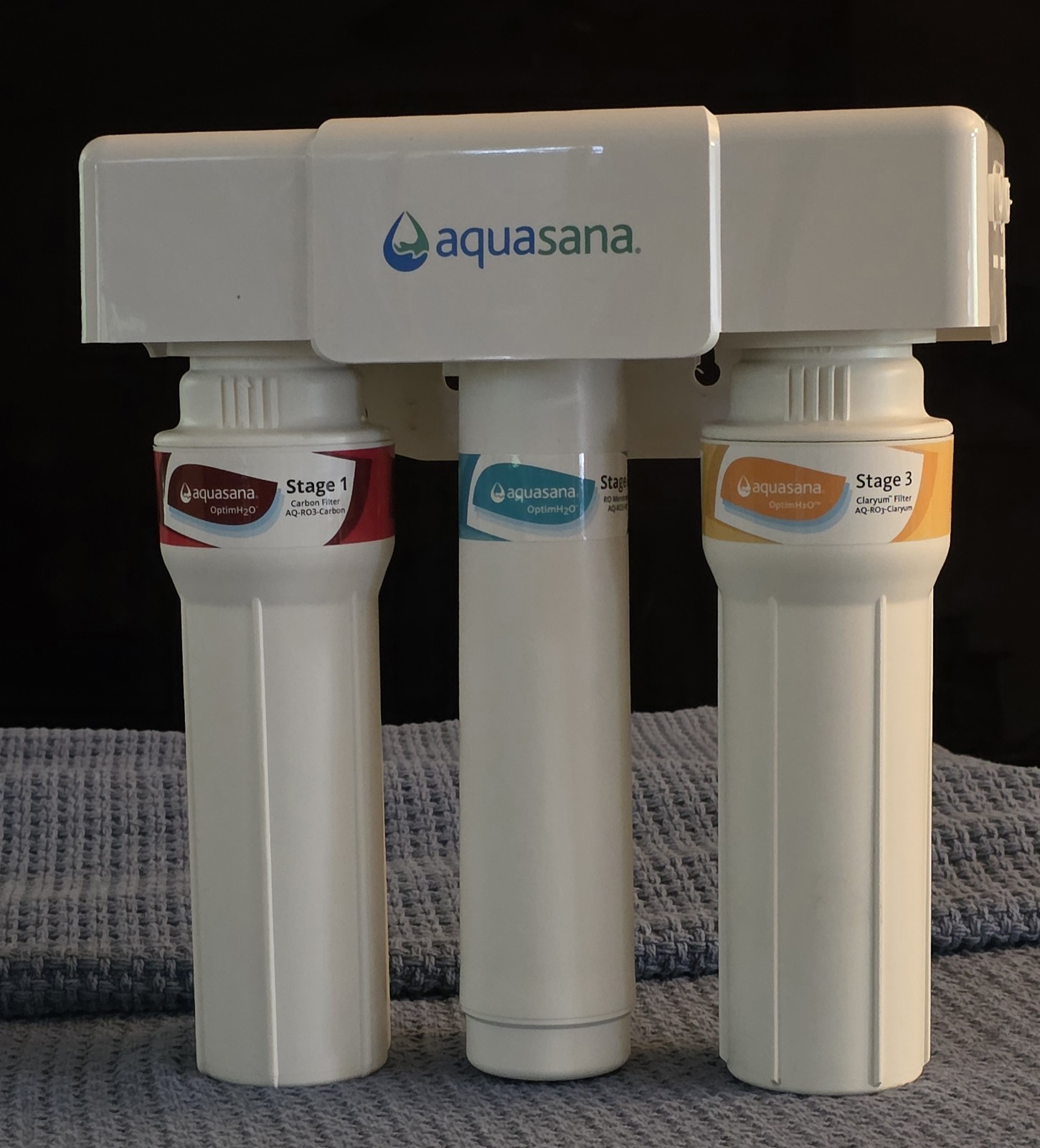 Aquasana OptimH2O – AQ-RO3 Replacement Filter Cartridges, Stages 1, 2, and 3