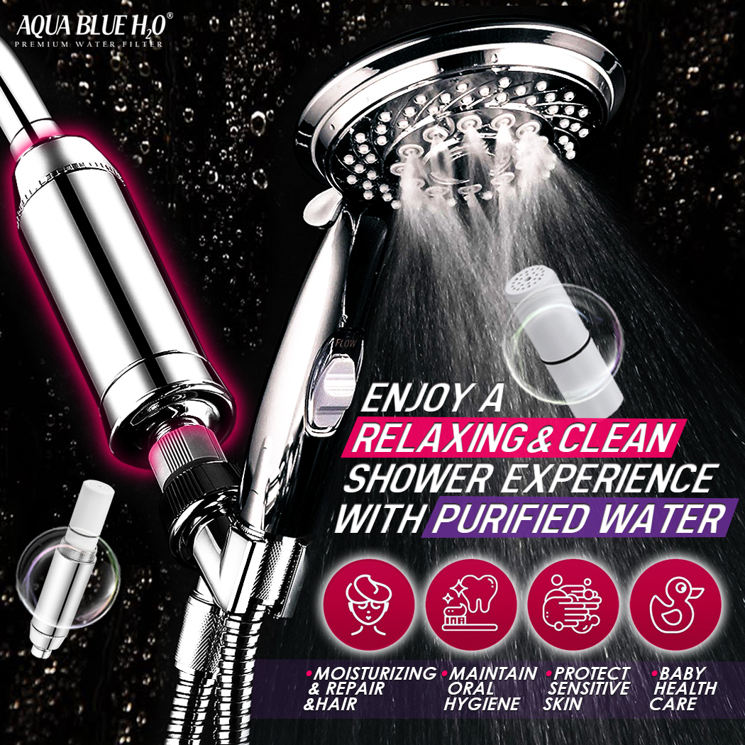 High Quality Shower Filter Super Filtration-Remove 98% Chlorine, Easy Install