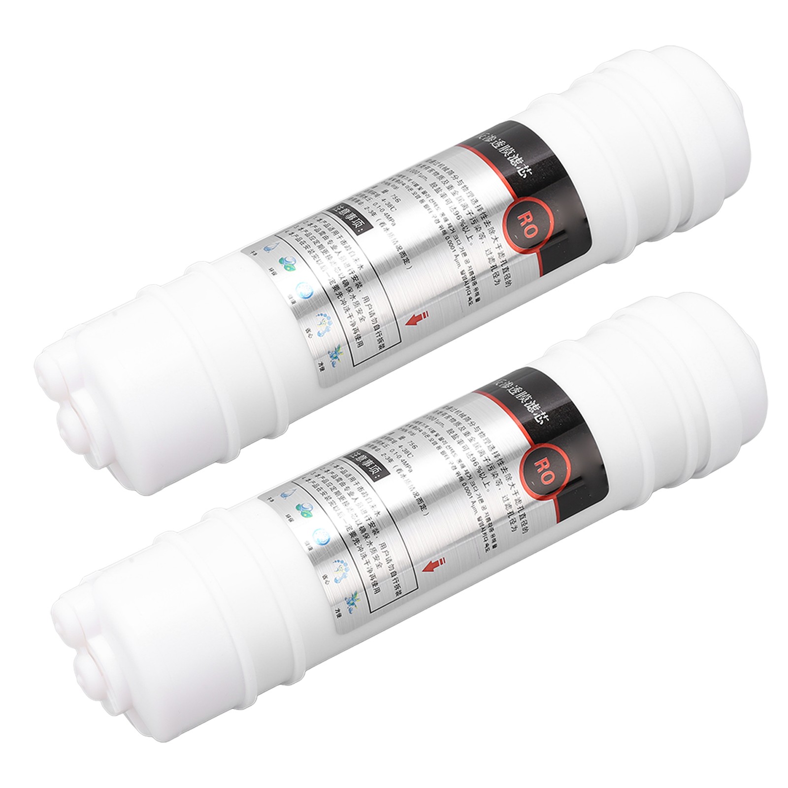2Pcs Water Purifier Filter RO Membrane 10in 75g (Korean Style)