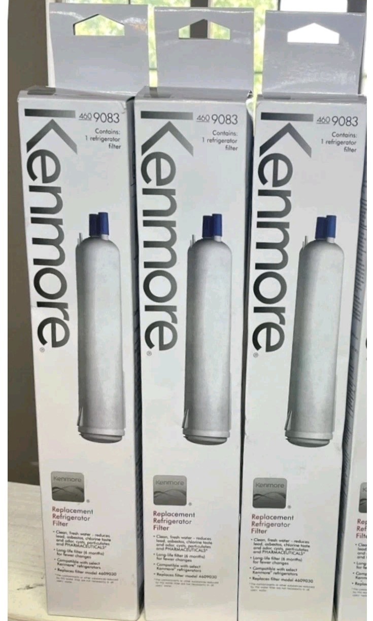 NEW SEALED 3 X Kenmore 9083 Refrigerator Water Filter