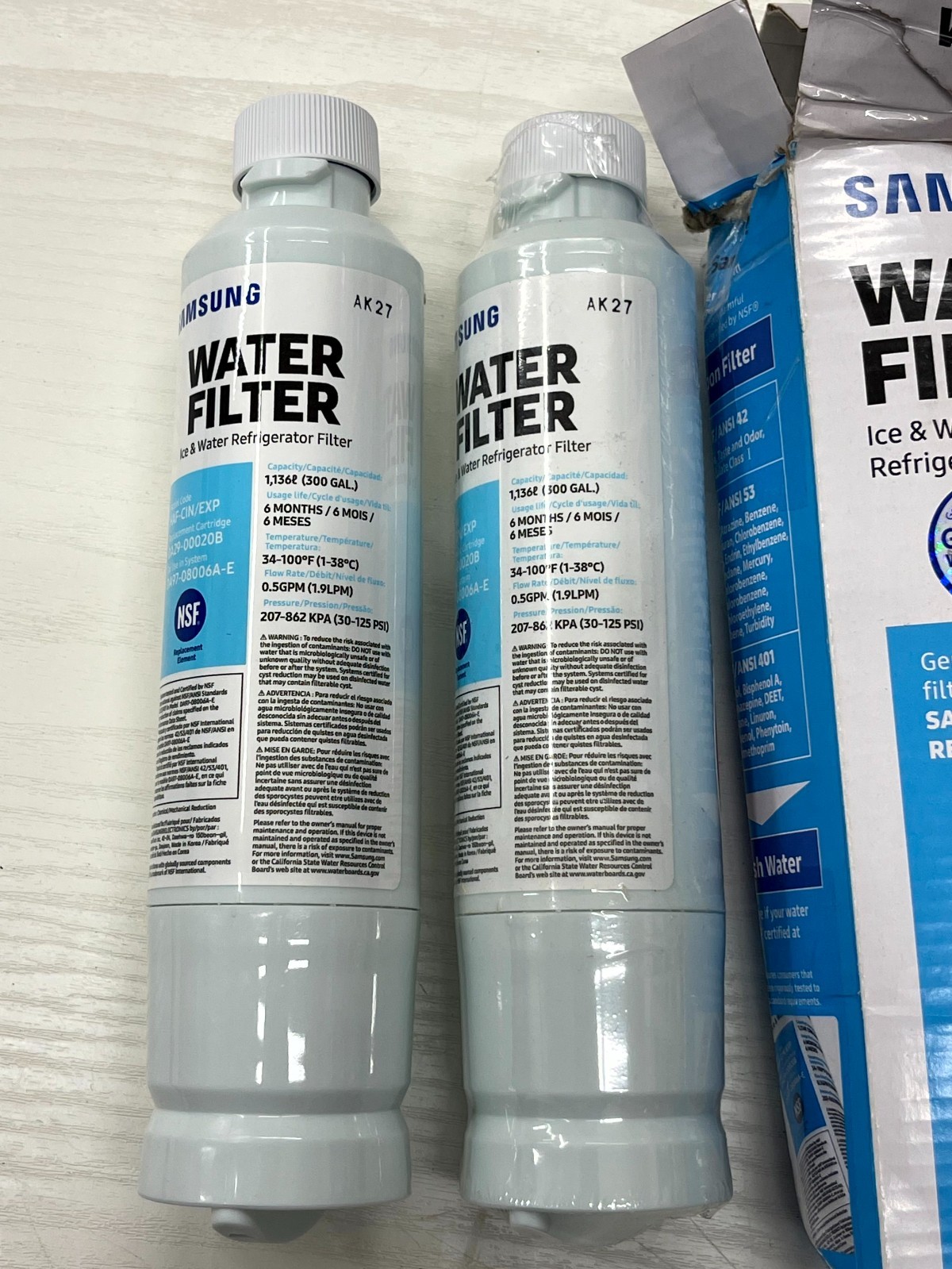 Samsung HAF-CIN/EXP Ice and Water Refrigerator Filter Door & Side-by-Side