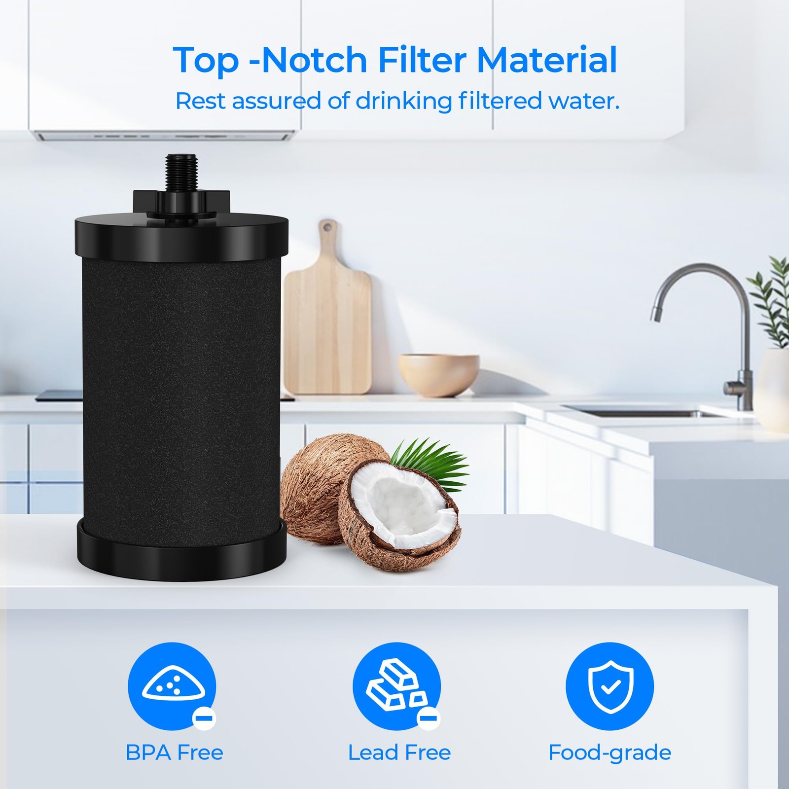 2387 Pro Water Filter, Compatible with Alexapure Pro Gravity Water Filtration…