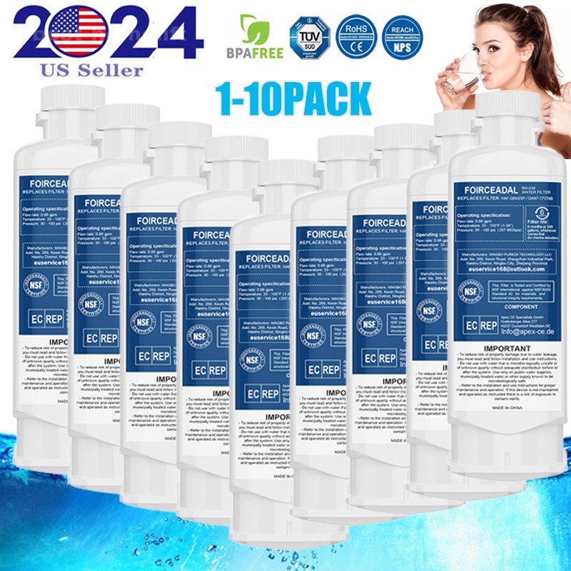 NEW For Samsung DA97-17376B HAF-QIN/EXP REFRIGERATOR Water Ice Filter 8-1 PACK