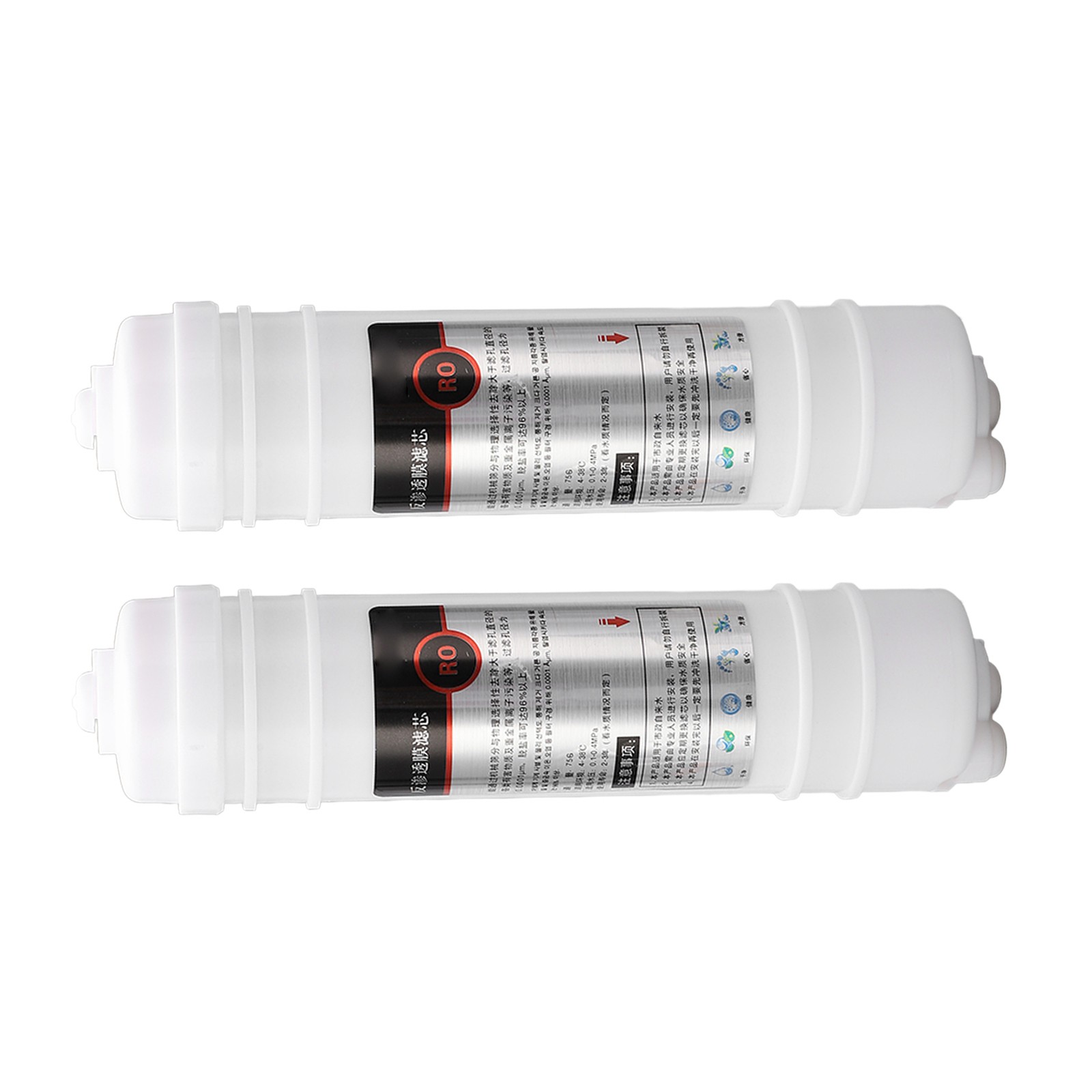 2Pcs Water Purifier Filter RO Membrane 10in 75g (Korean Style)