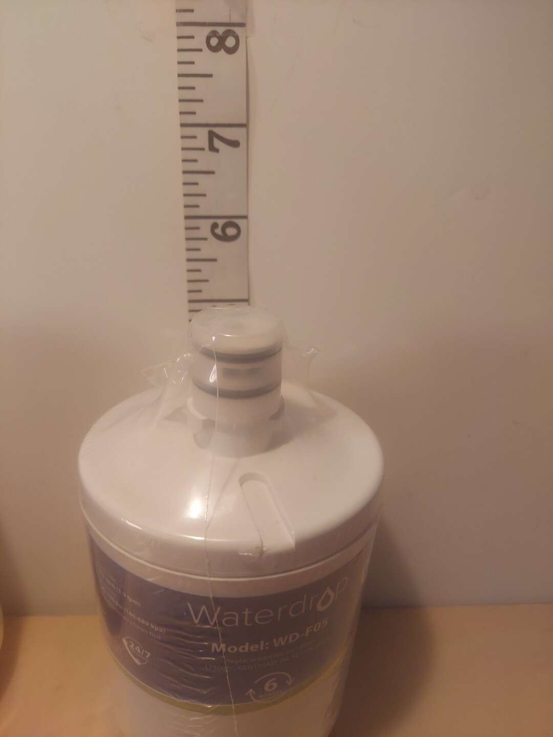 Waterdrop Model WD-F05 Water Filters for LG Replaces LT500P, GEN11042F-08 & More