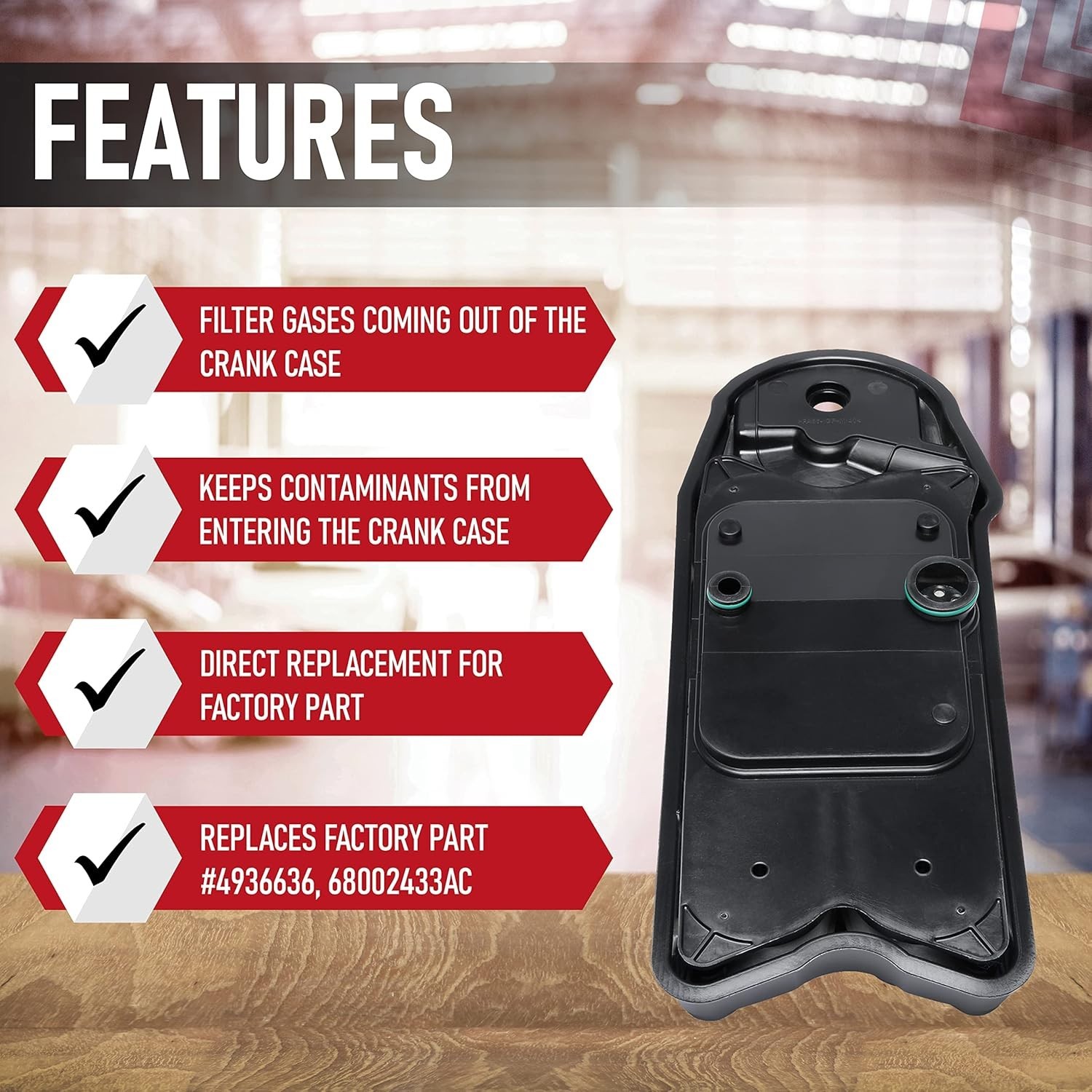 Efficient CCV Ventilation Filter for Heavy-Duty Vehicles – Fits Multiple Models