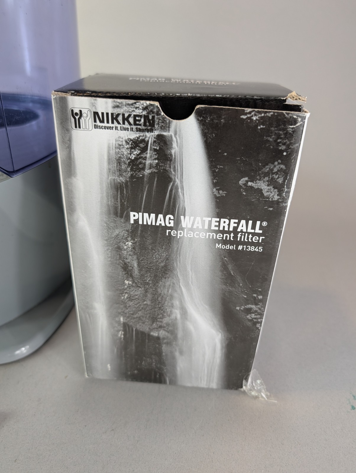 Nikken PiMag Waterfall Gravity Water Filter System – NEW FILTER NEW STONES