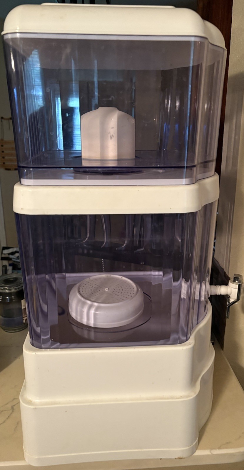 8 gallon Zen Gravity Water Filter – 8-Stage Ceramic, Carbon, Silica & Mineral