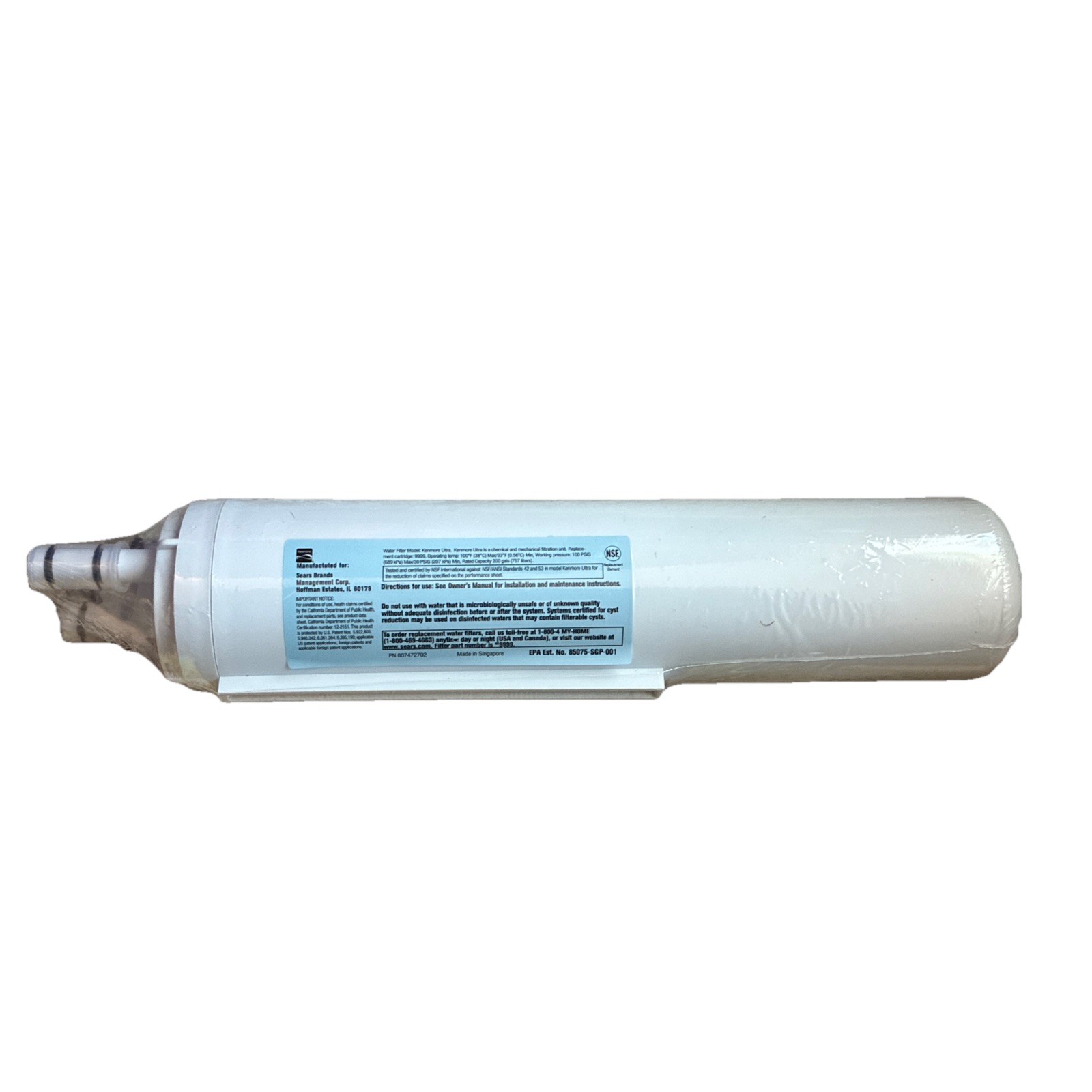 Genuine New Water filter Ultrawf 469999 Frigidaire Kenmore Sealed No Box