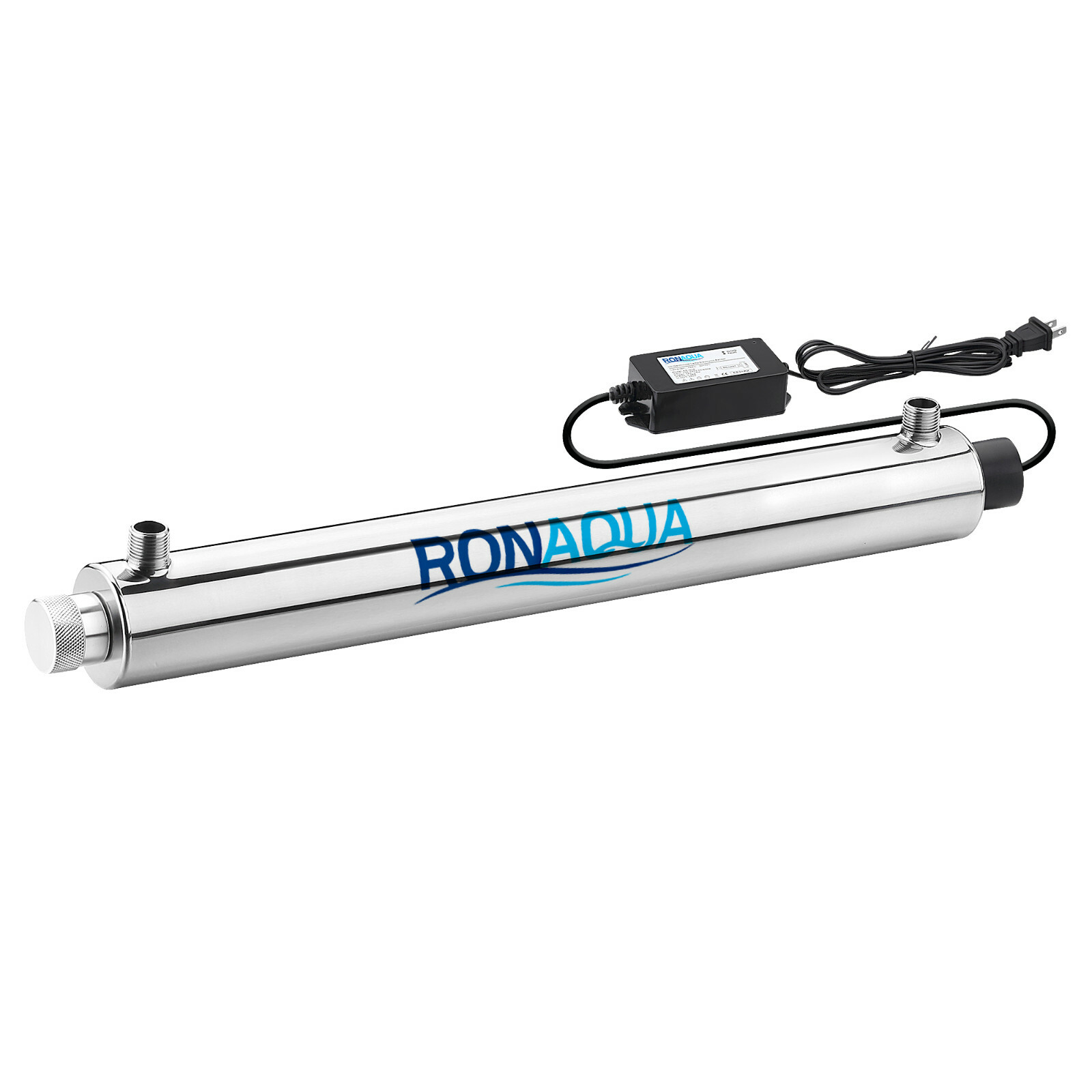 Ultraviolet Light Water Purifier Whole House Sterilizer 25W 6GPM Extra Bulb