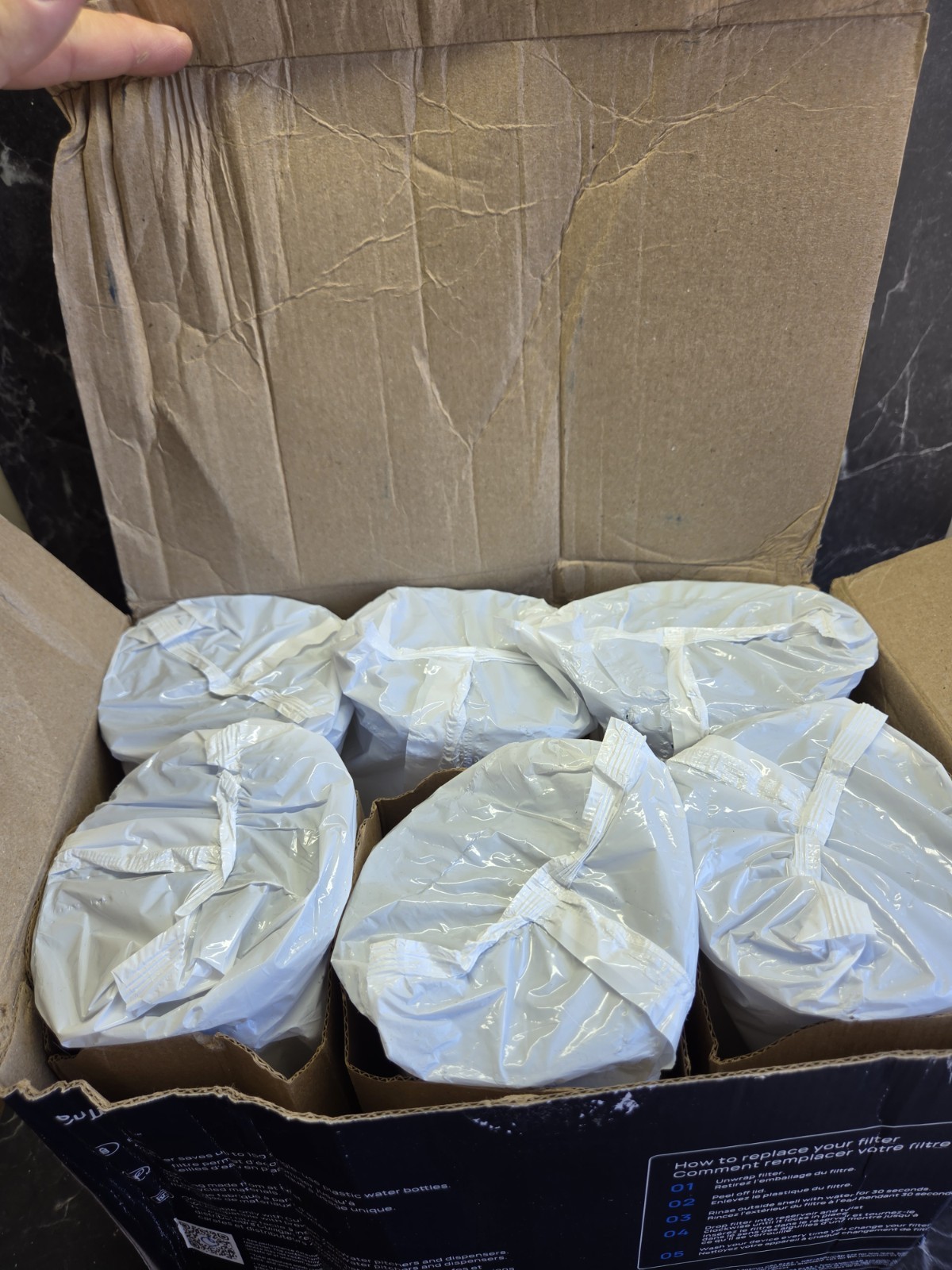Culligan ZEROF06 ZeroWater 5-Stage Replacement Water Filters 6-PACK.