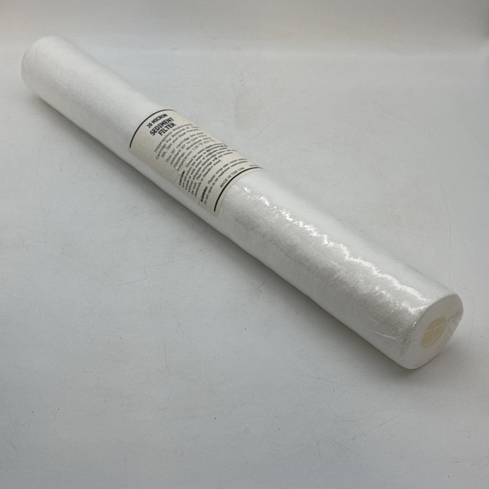 20 Micron Sediment Filter Polypropylene Replacement Cartridge 20×2.5” Made In US
