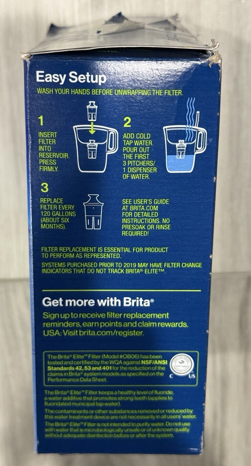 BRITA Elite Replacement Filters 2 Filters
