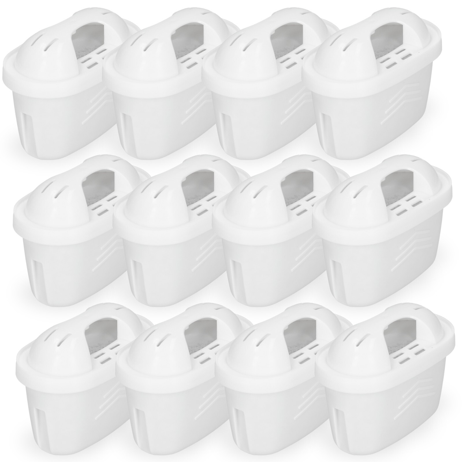 12 x Compatible MAXTRA PRO All-in-1 Water Filter Cartridge For Brita Jugs Kettle