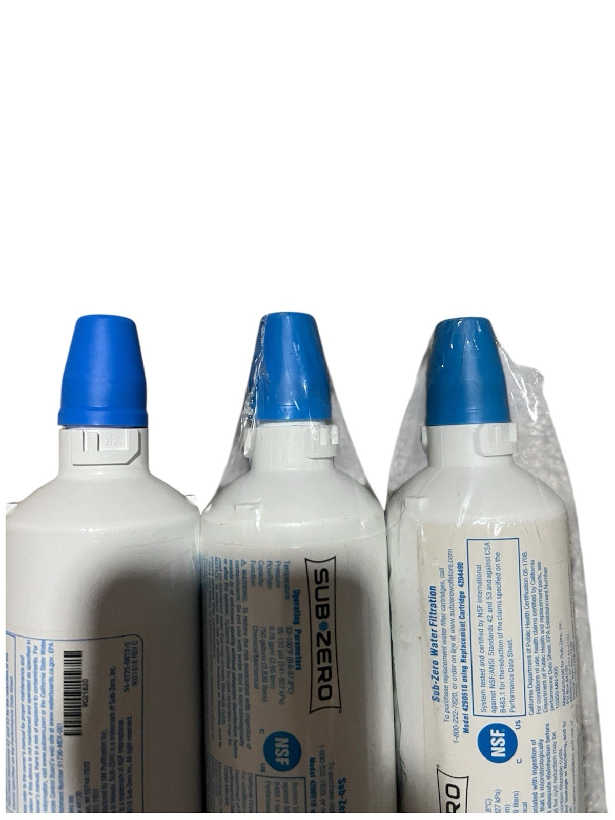 Sub-Zero 4204490 Refrigerator Water Filter 3 Pack GENUINE BRAND NEW