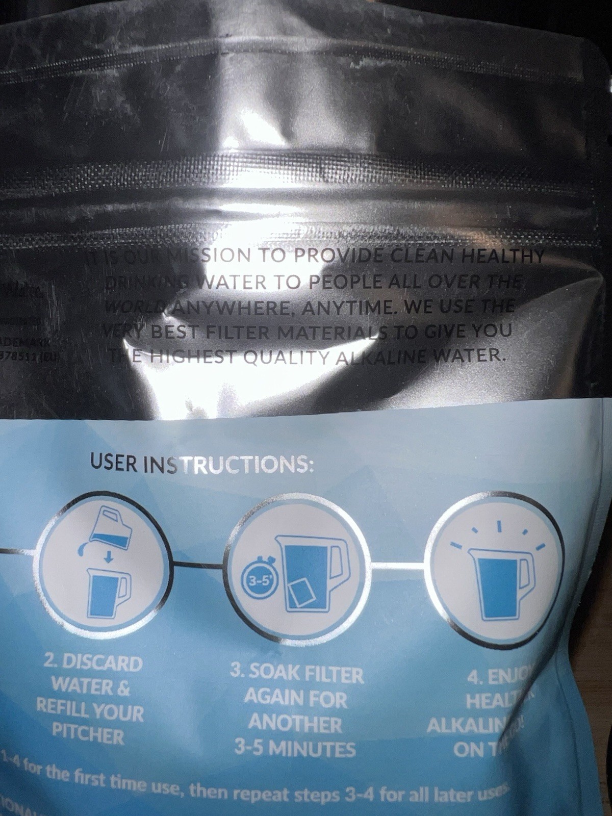 pH Vitality Alkaline Water Filter Pitcher for Drinking Water Stainless Steel …