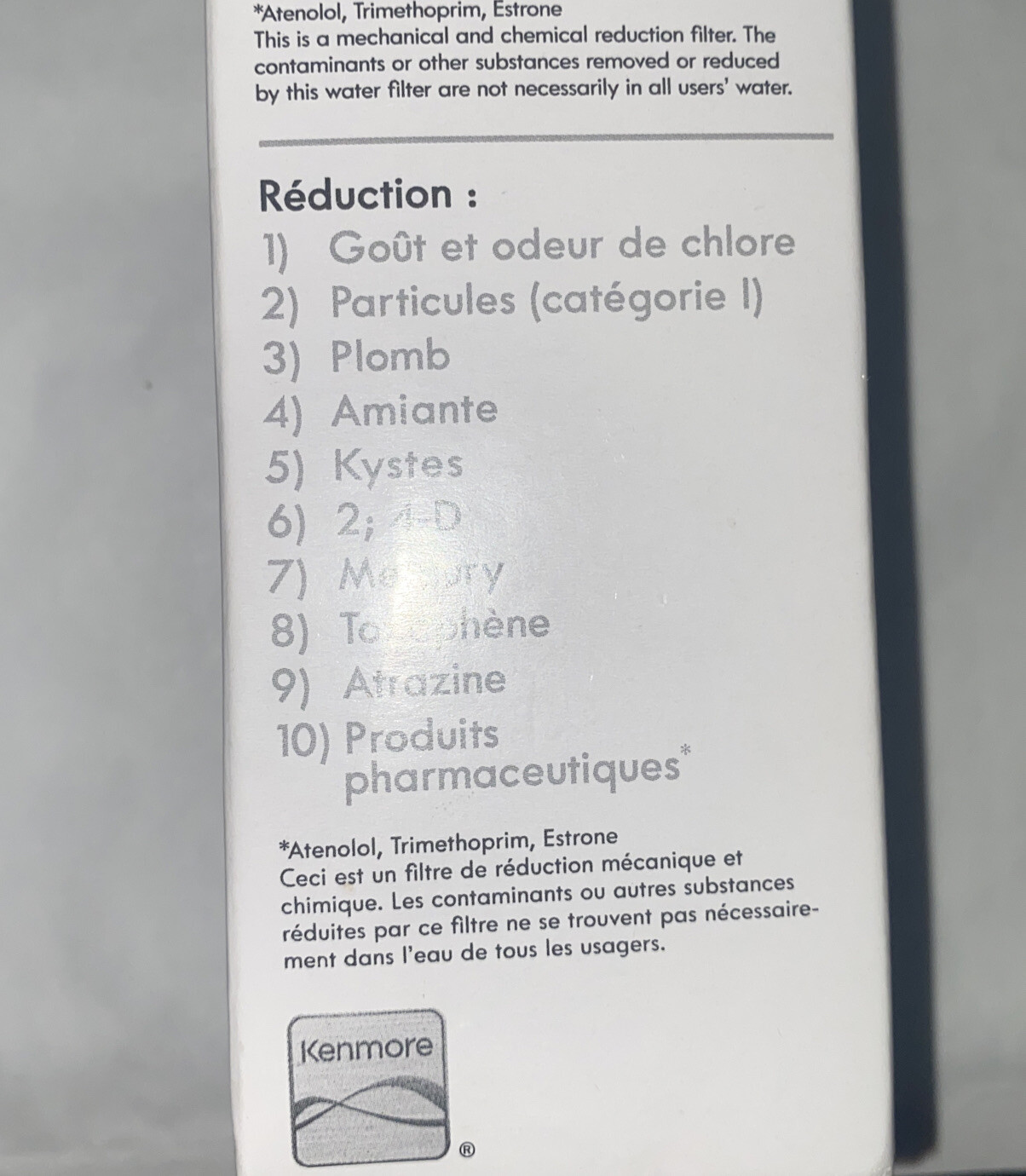Kenmore 460 9085 Replacement Refrigerator Filter New On Box