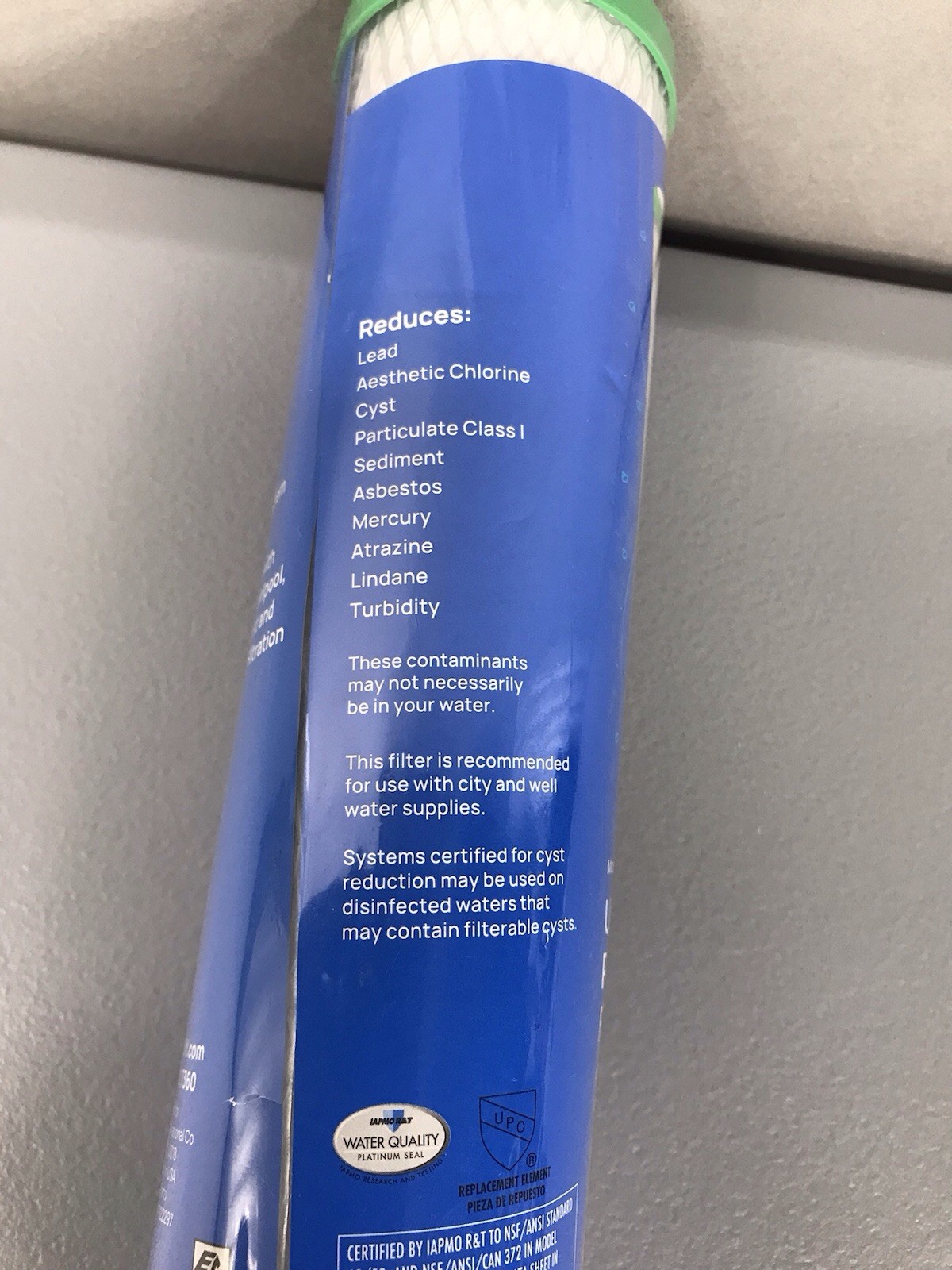 Culligan RC-EZ-1 Replacement Water Filter Cartridge 0.5 Micron US-600A New