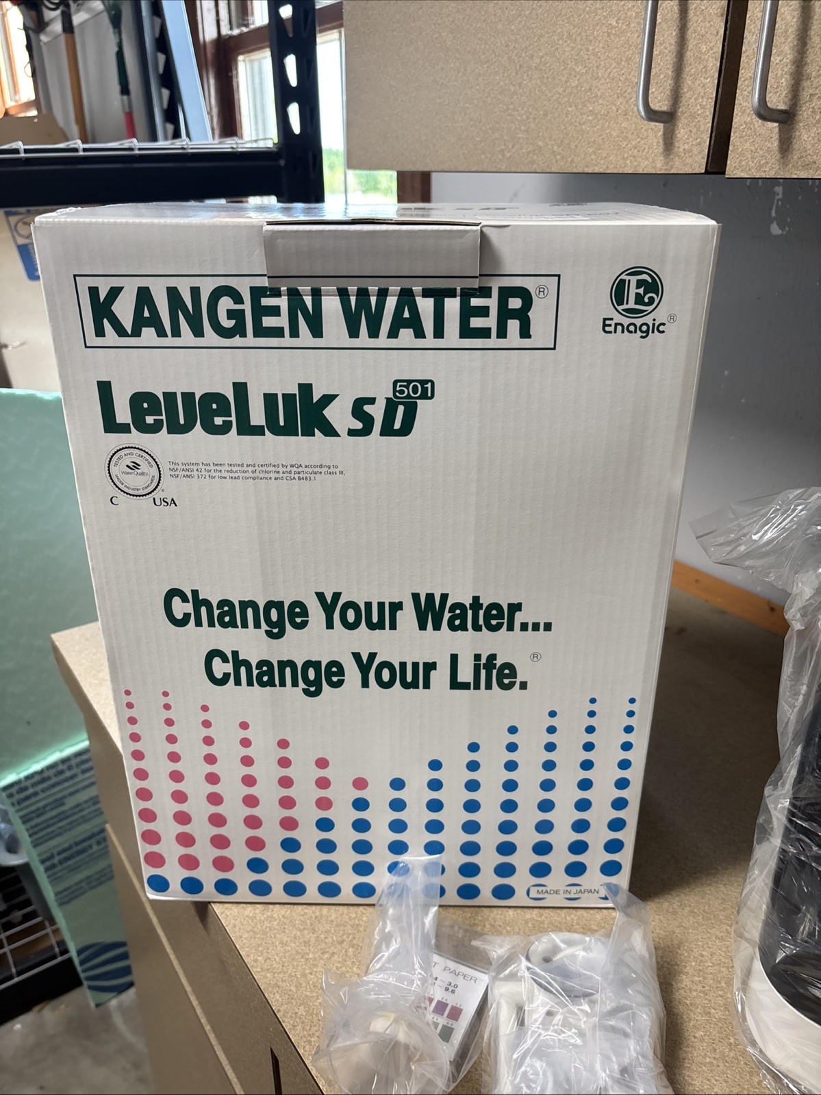 Kangen Enagic Leveluk SD501 Platinum Water Ionizer Filter Machine!! NEW!!
