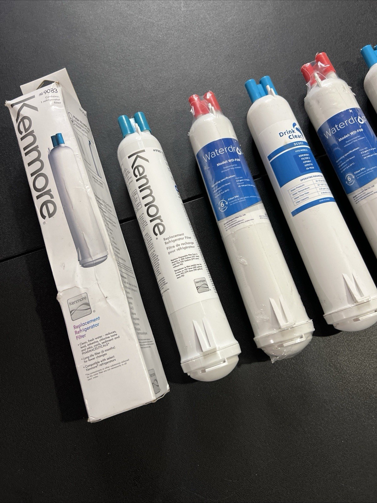 4609083 9083 9020 9030 Replacement Refrigerator Water Filter Fit Kenmore 5 Pack