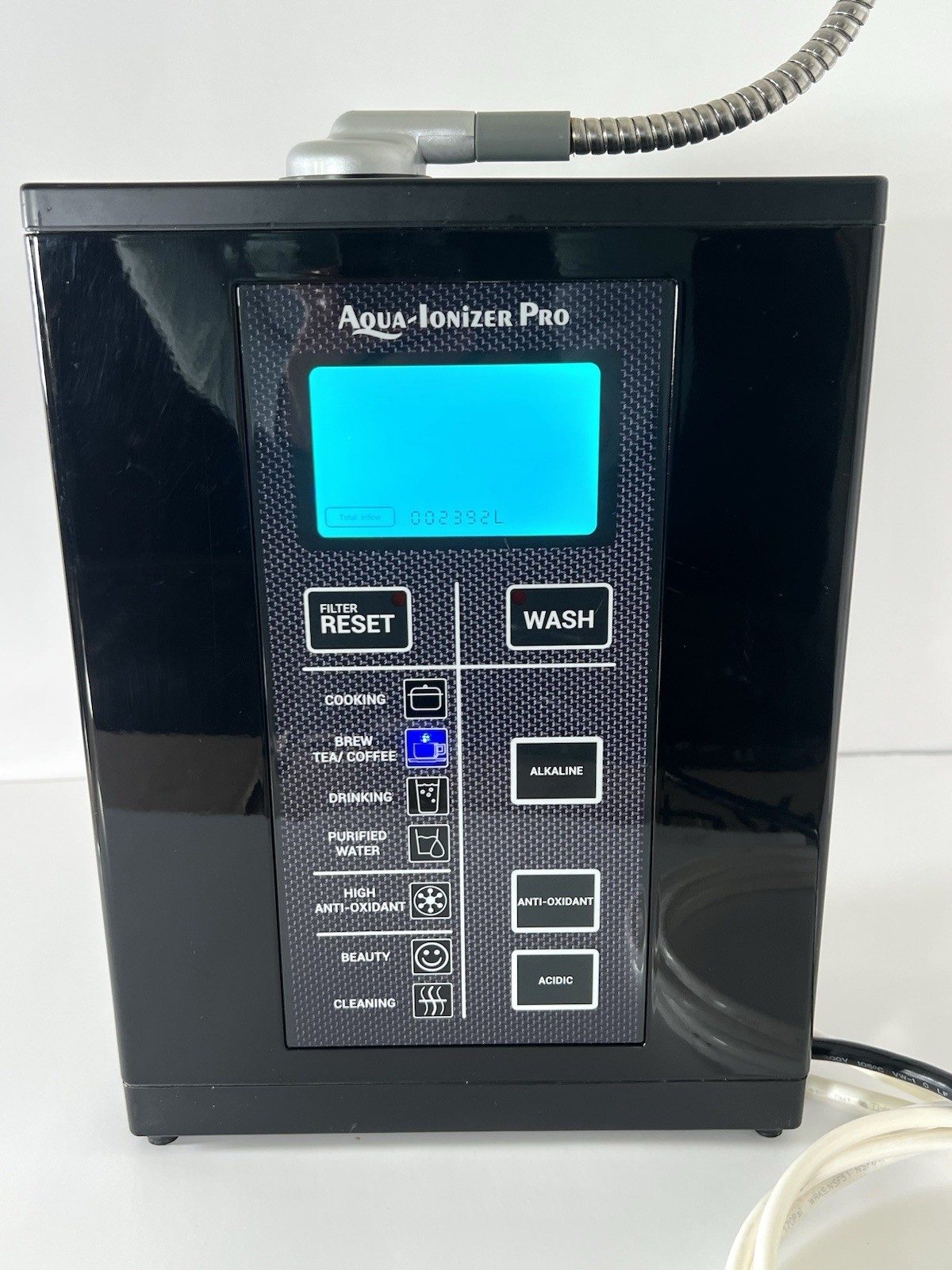 Aqua Ionizer Pro Deluxe 9.5 Alkaline Water Ionizer W/ Faucet Adapter