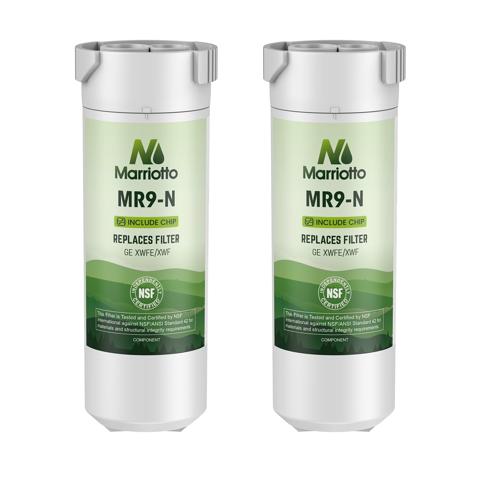 MARRIOTTO Water Filter Compatible with XWFE Builtin CHIP, Replacement for GE …