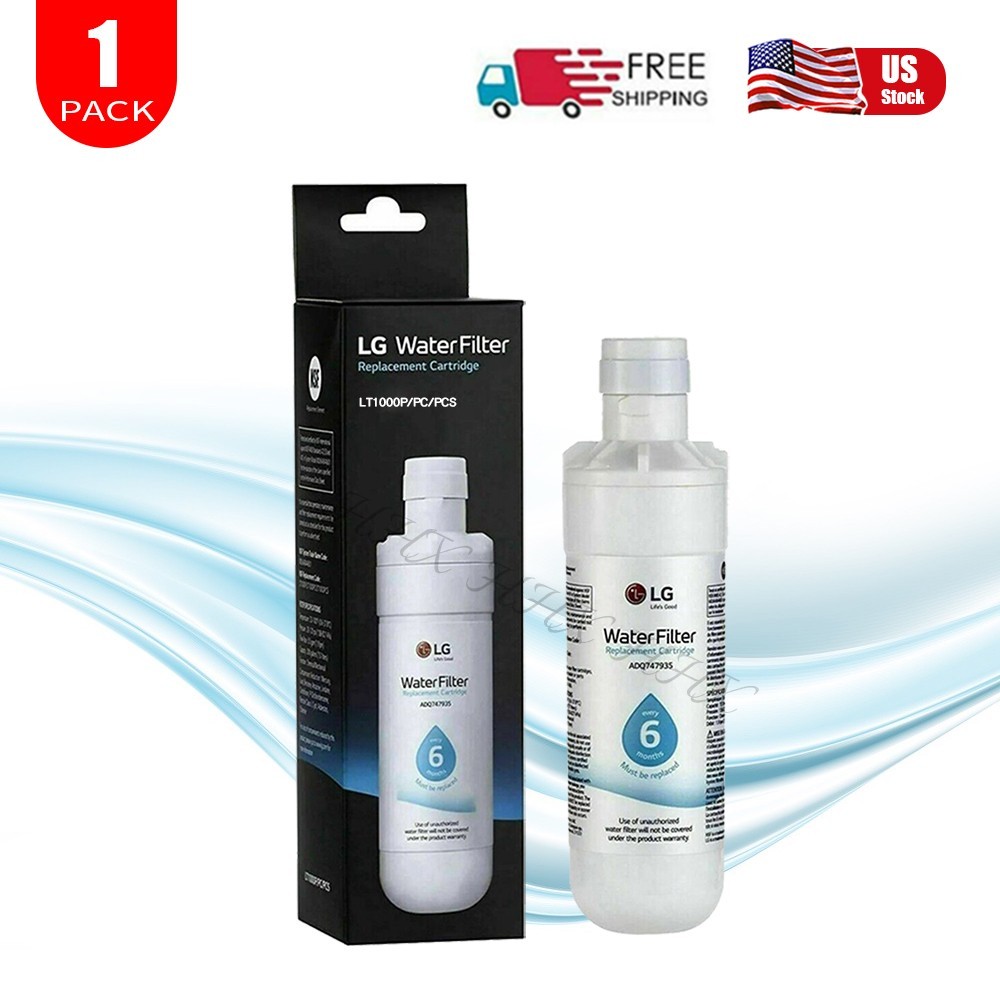 1 Pack New Sealed LG LT1000P Refrigerator Water Filter Replacement ADQ747935
