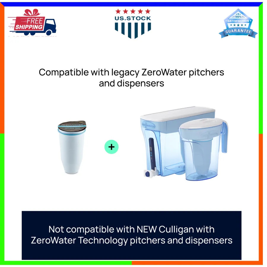 ZeroWater 23 Cup 5-Stage Water Filter Dispenser