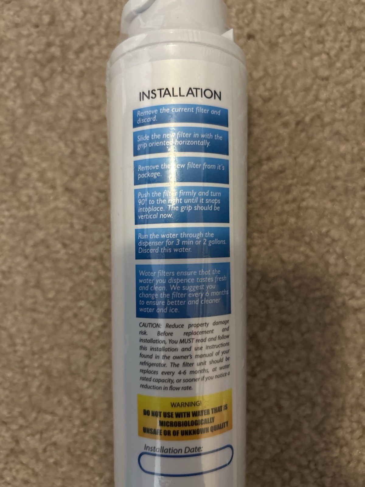 1 Pcs Frigidaire EPTWFU01 Pure Source Ultra Il Refrigerator WaterFilter