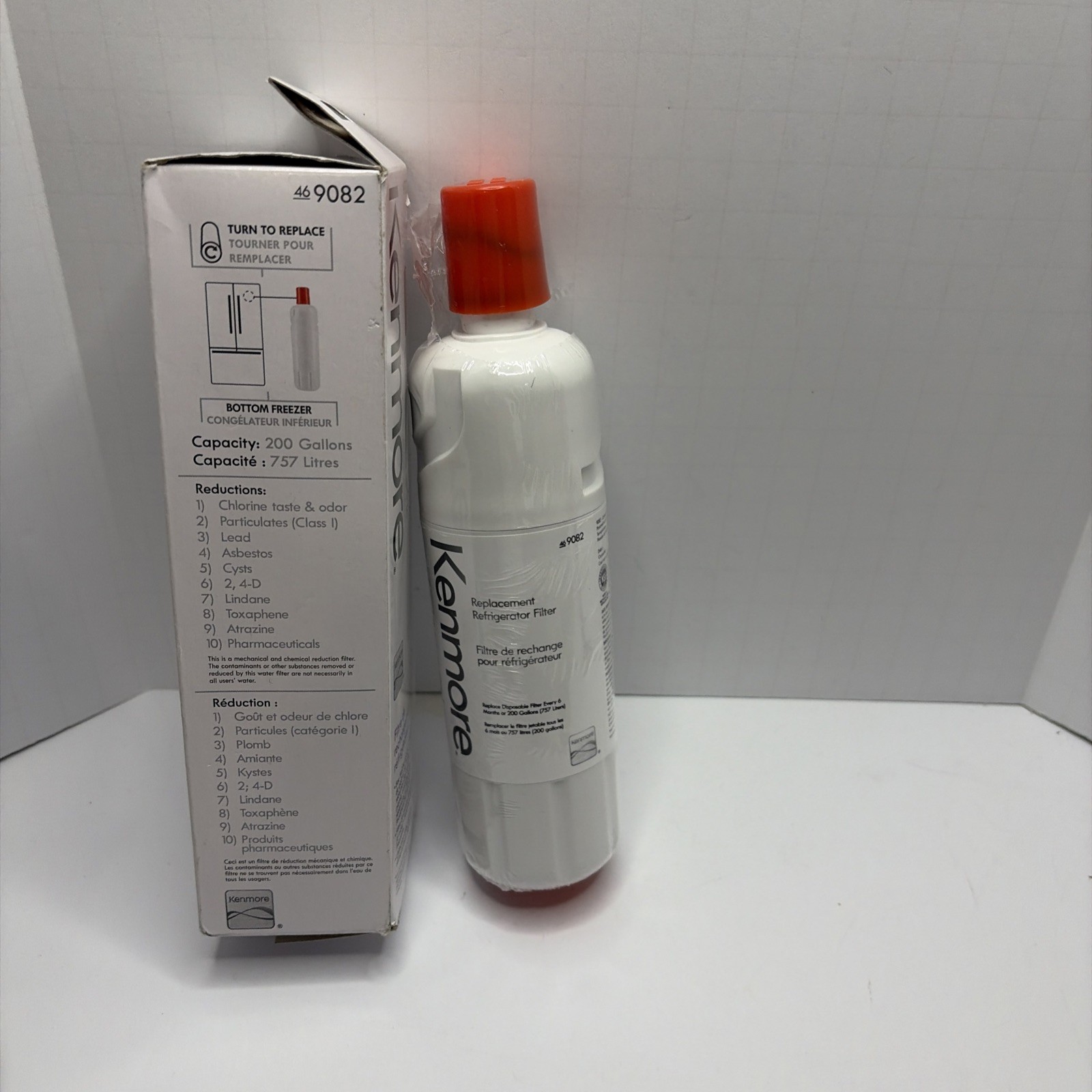 2- Pack Kenmore 46-9082 Replacement Refrigerator Filter