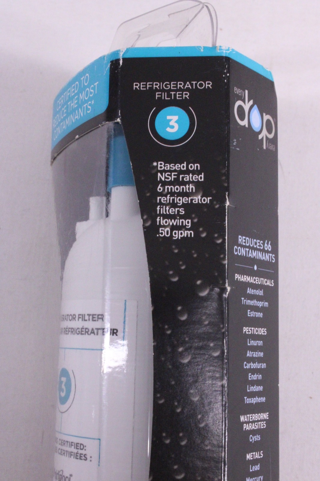 Every Drop #3 Ice & Water Refrigerator Filter for P1WB2 & P1WB2L