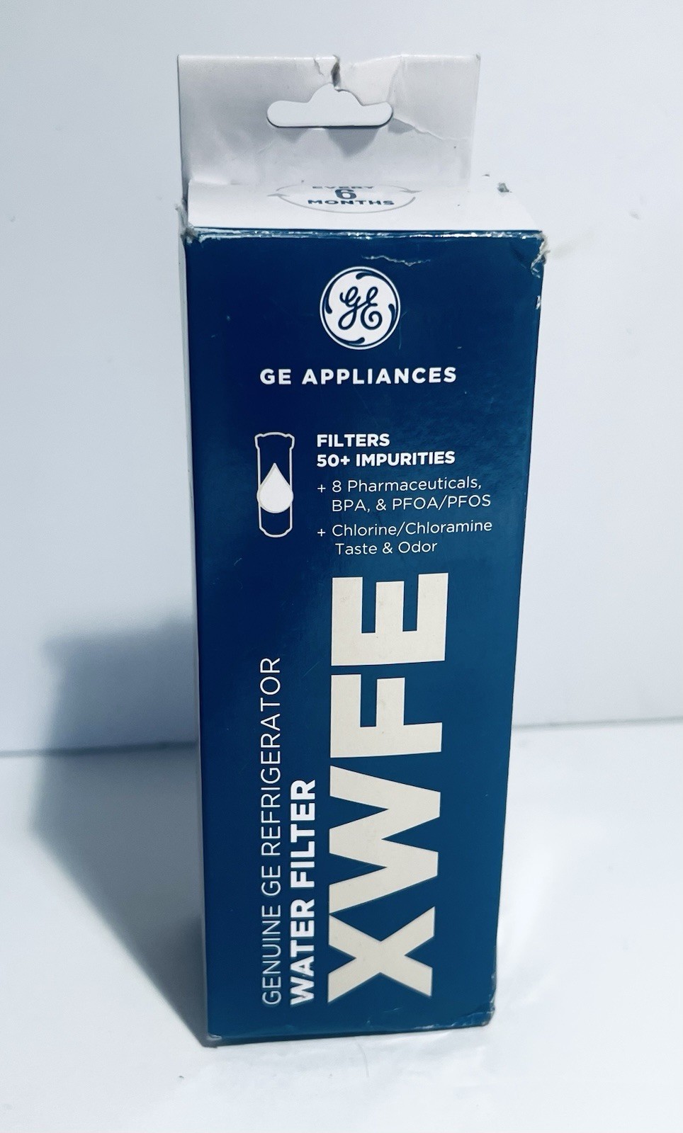 Genuine GE XWFE Refrigerator Water Filter White New