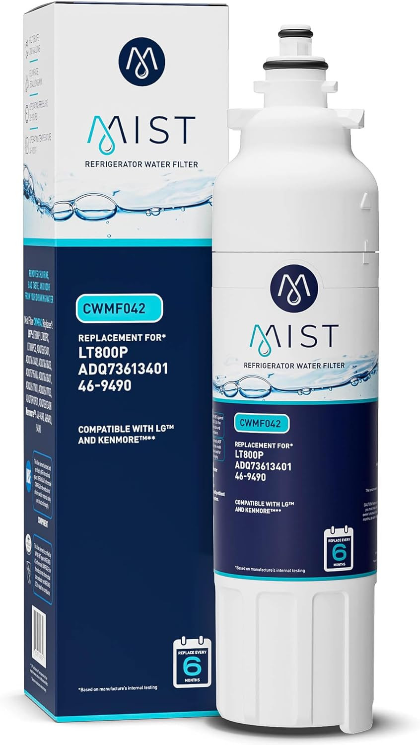 ADQ73613401 Refrigerator Water Filter Replacement for LG LT800P, ADQ73613402, Ke